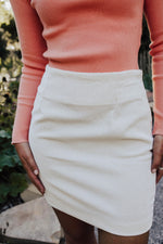 Tori Corduroy Mini Skirt