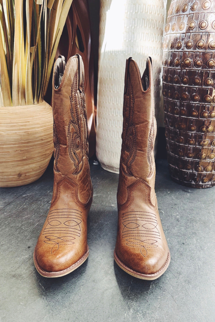 Eugene Cowboy Boots - FINAL SALE