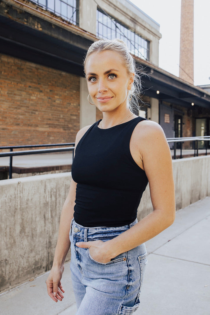 Aislinn Boat Neck Tank