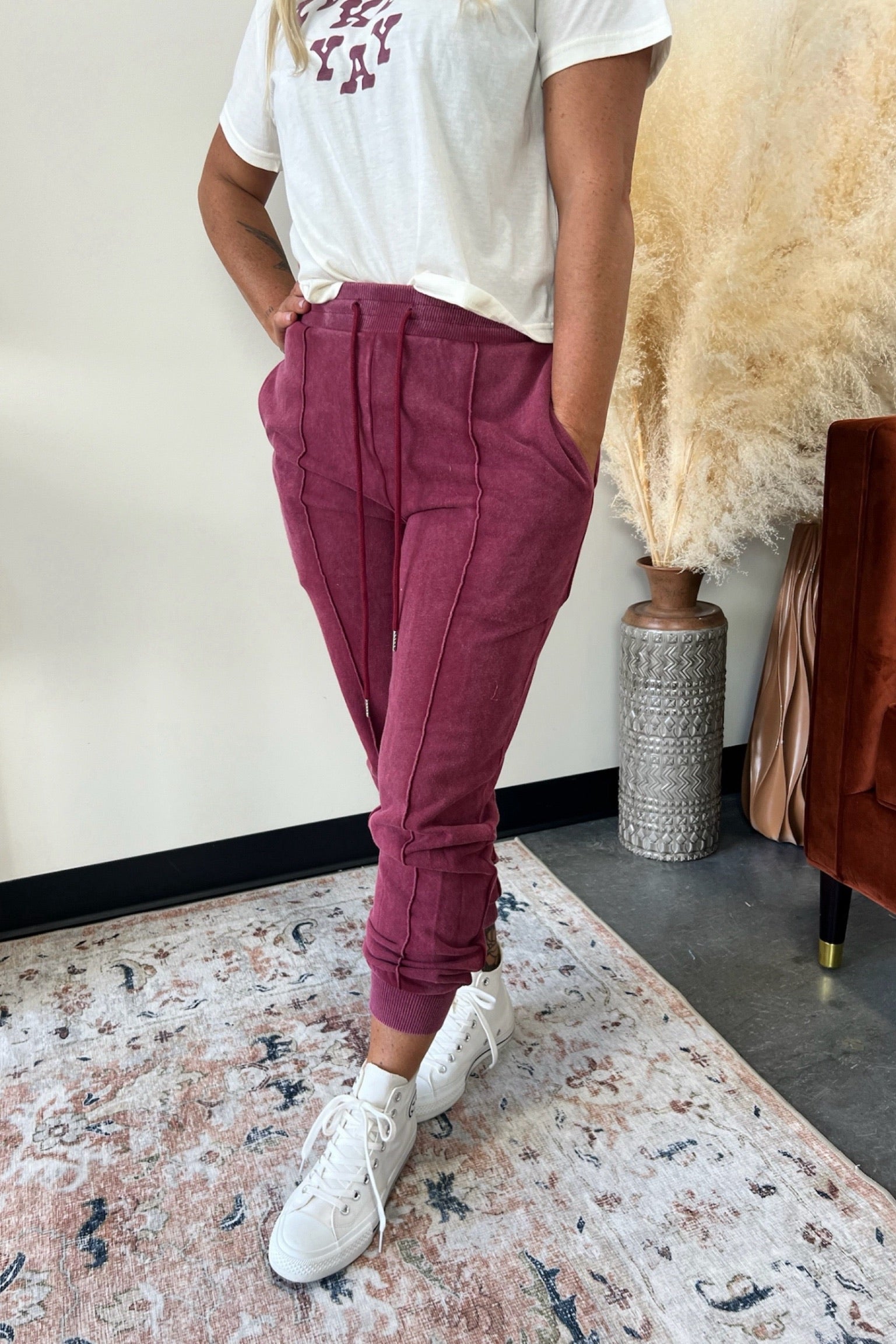 Chance Mineral Washed Joggers - FINAL SALE