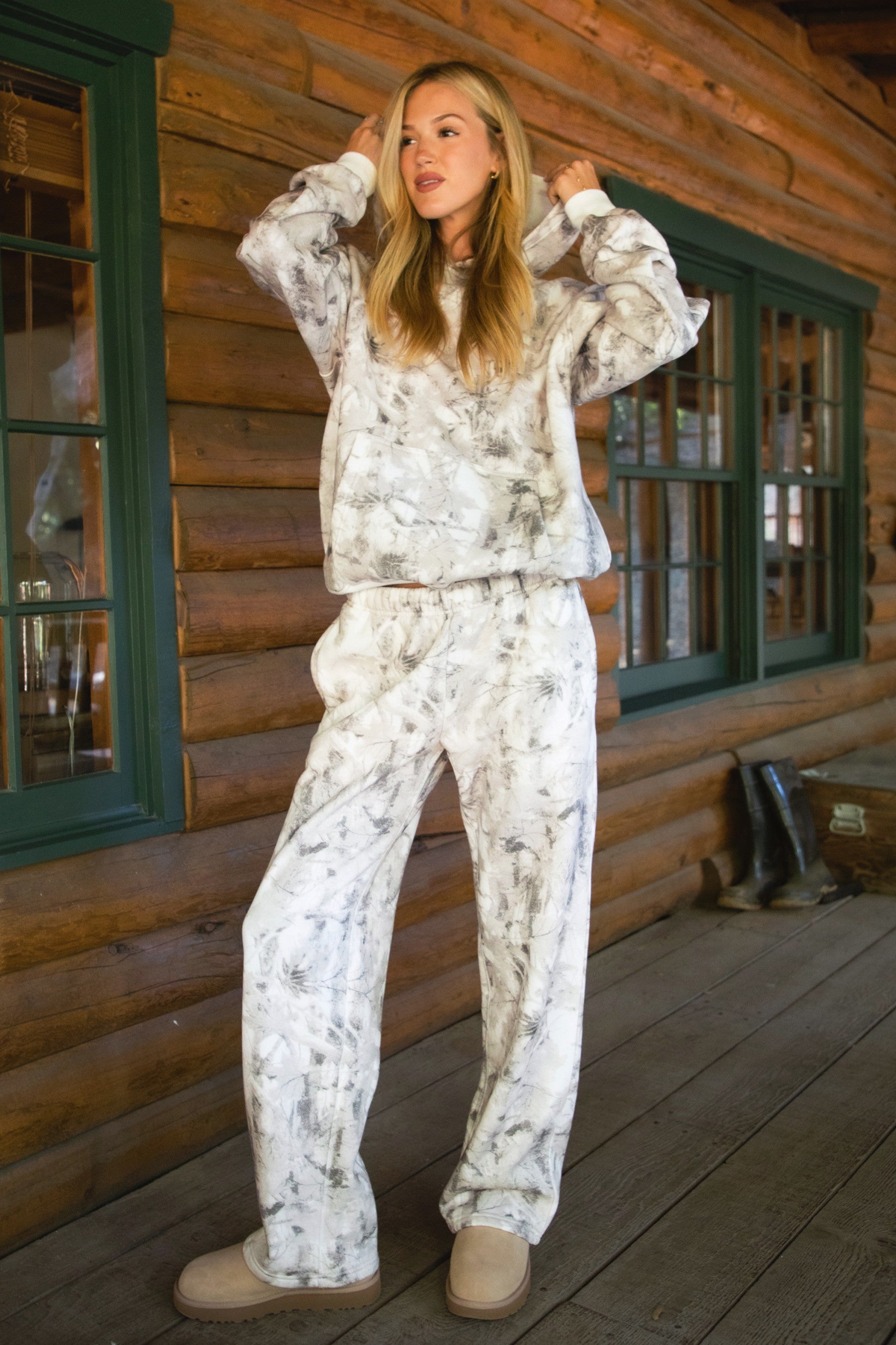 Happy Camper Camo Sweatpants