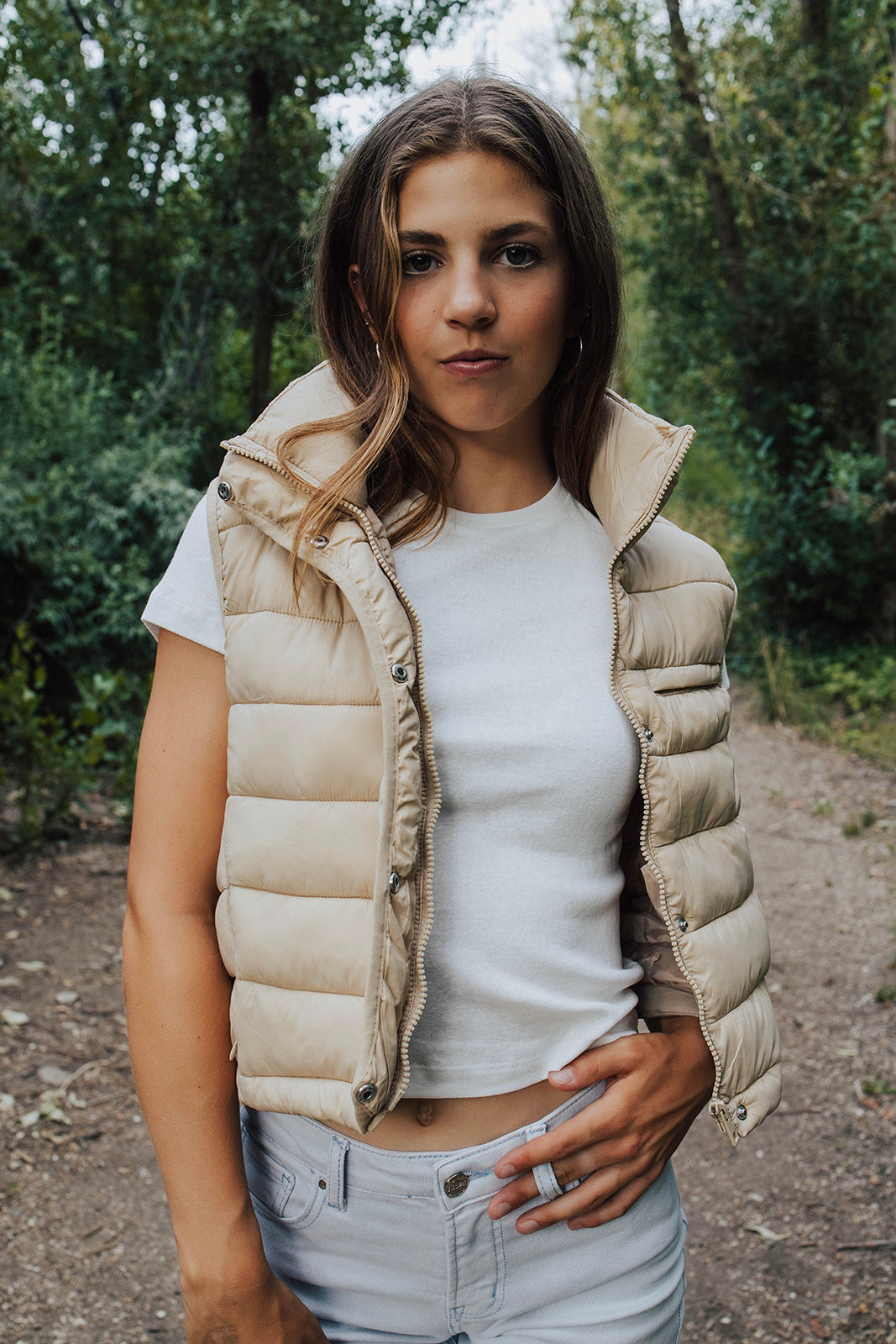 Camden Quilted Puffer Vest - FINAL SALE