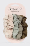 Evelyn Textured Scrunchies