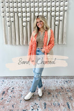 Jenna Distressed Cardigan Lux Collection