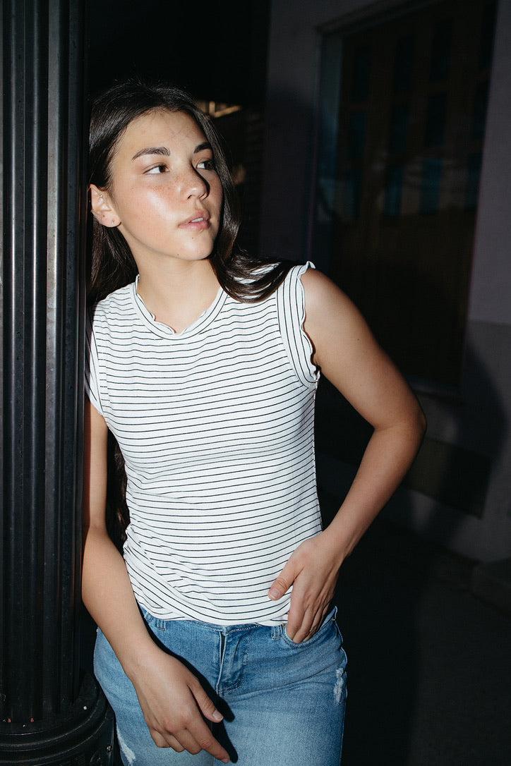 Fay Ruffle Sleeve Top - FINAL SALE
