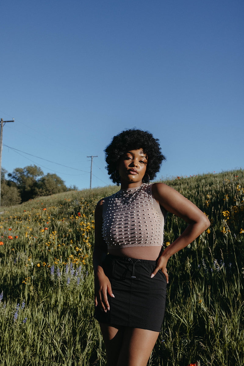 Tate Parachute Mini Skirt
