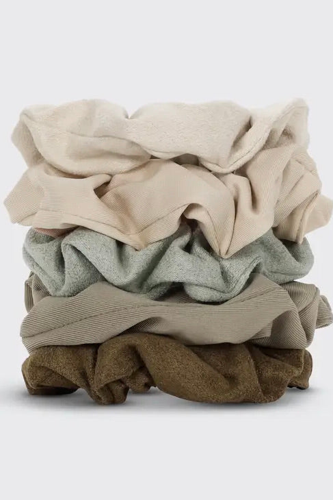 Evelyn Textured Scrunchies