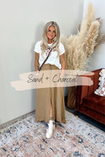 Tina Smocked Waist Maxi Skirt