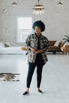 Fireside Mineral Washed Plaid Shirt Lux Collection