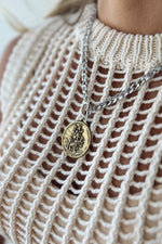 Lula n' Lee St. Christopher Necklace Lux Collection