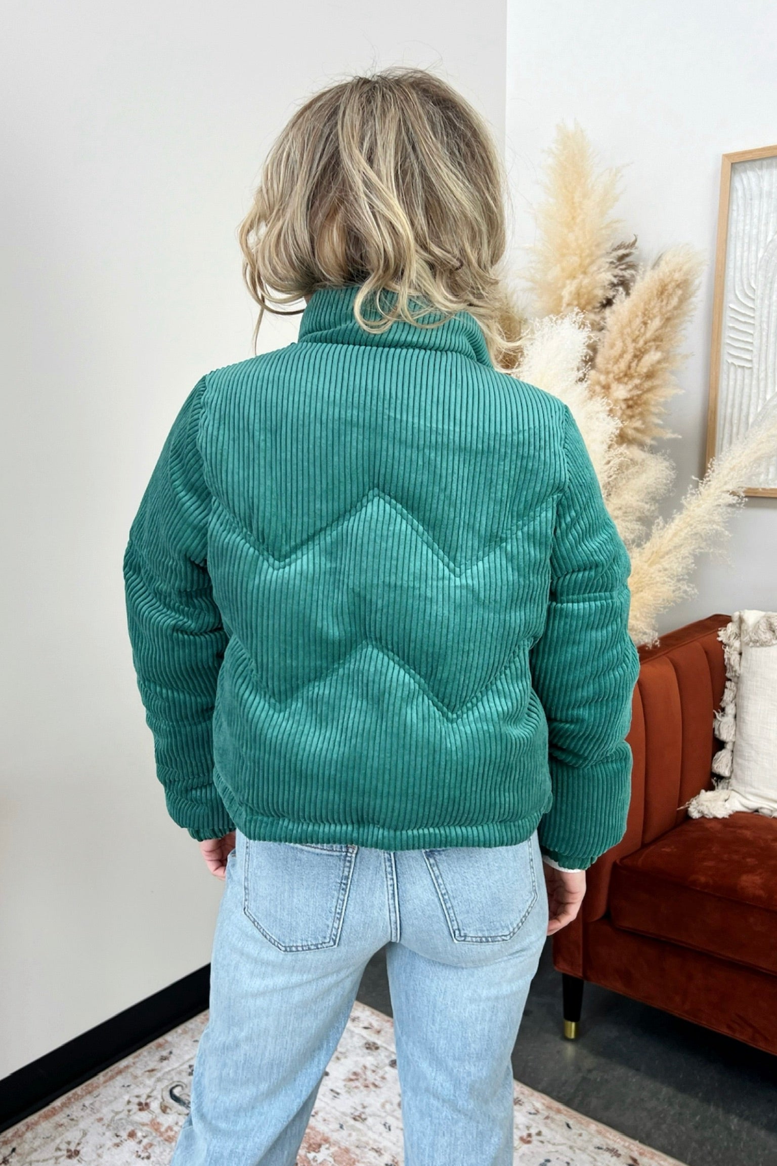 Woodlands Corduroy Puffer Jacket - FINAL SALE