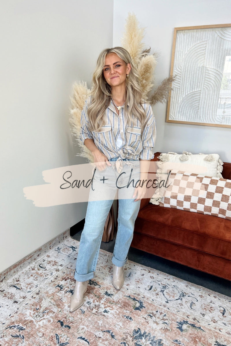 Delle Button Down Shirt
