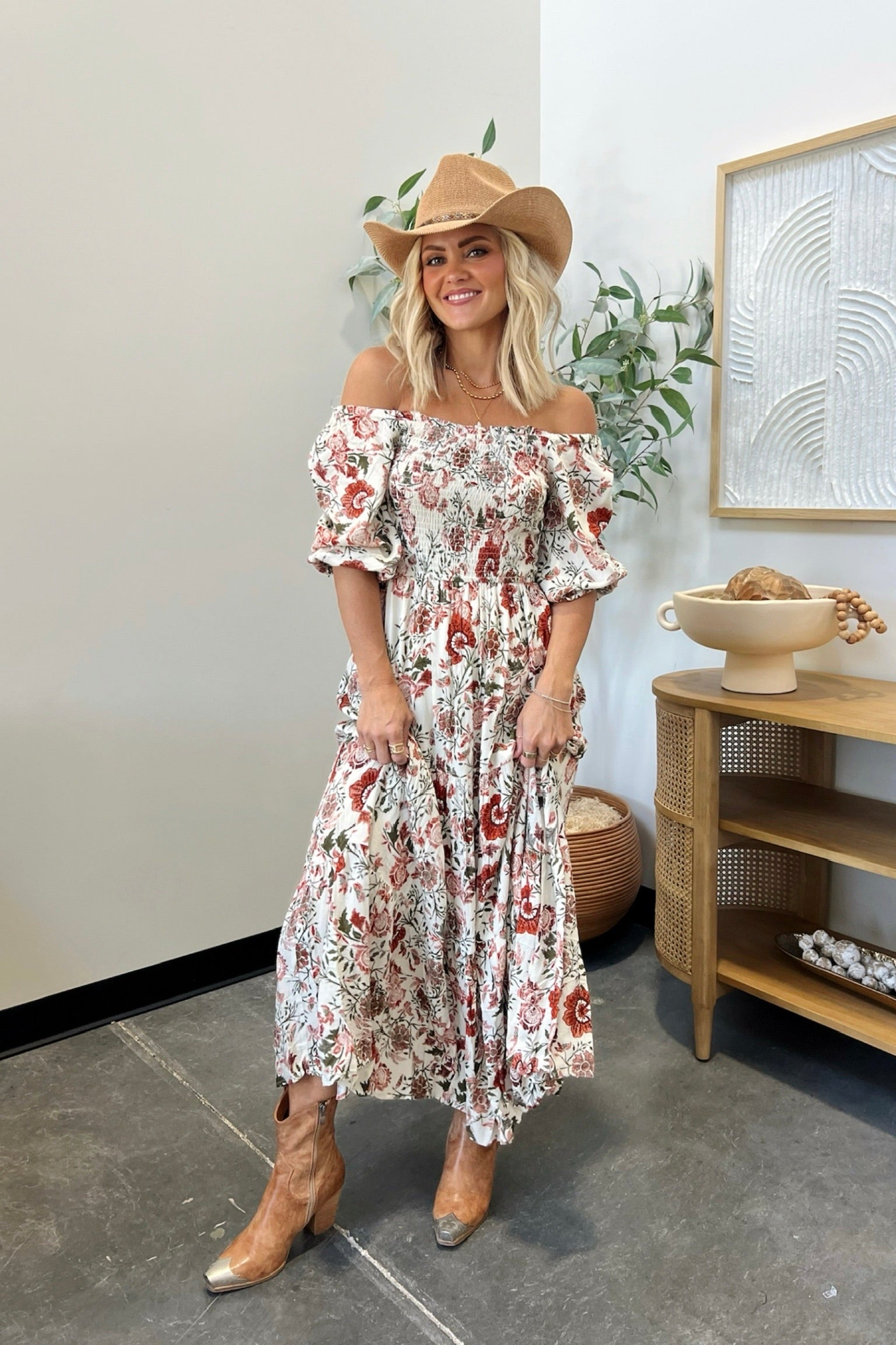 Too Cute to Cancel Smocked Dress
