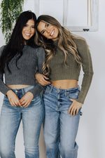 Mia Ribbed Knitted Top