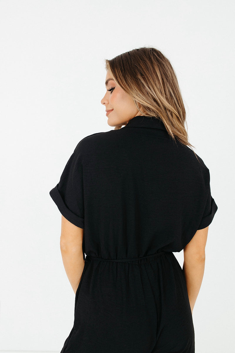 Devan Button Jumpsuit