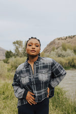 Quartz Plaid Top