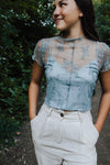 Ambrosia Lace Crop Top