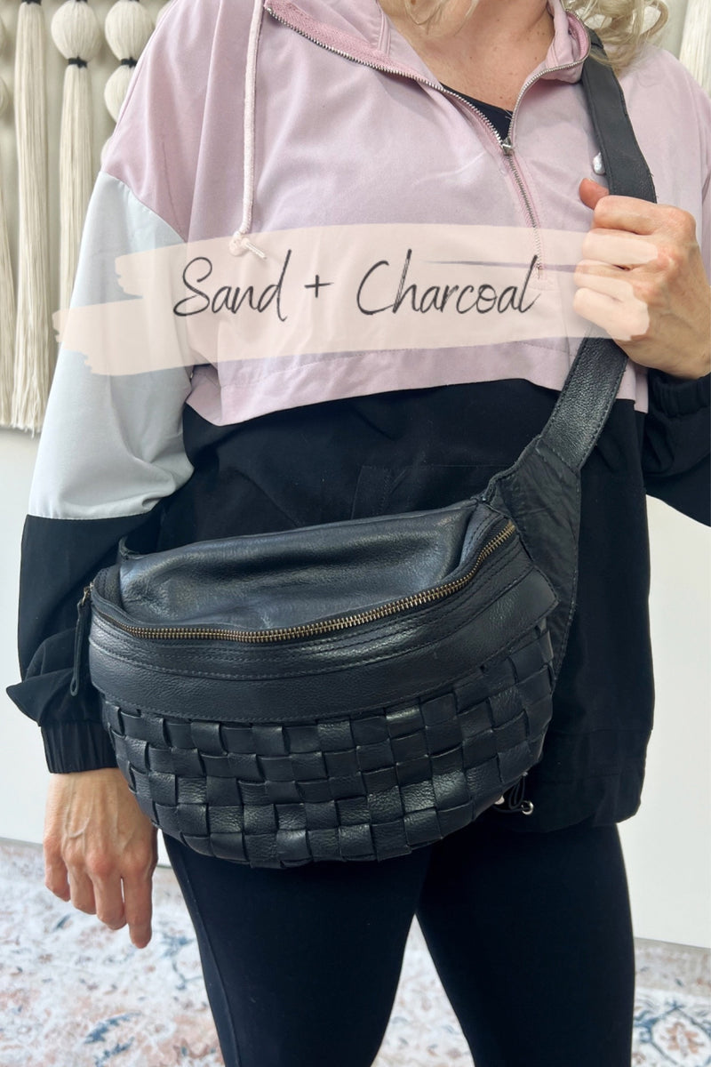 Jersey Woven Sling Bag Lux Collection