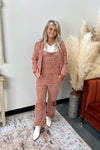 Moab Distressed Corduroy Overalls