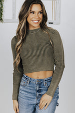 Mia Ribbed Knitted Top