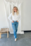 Brea Mock Neck Top