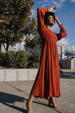 Rosie Square Neck Maxi Dress