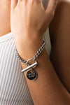 Twisted Silver Capture Bracelet
