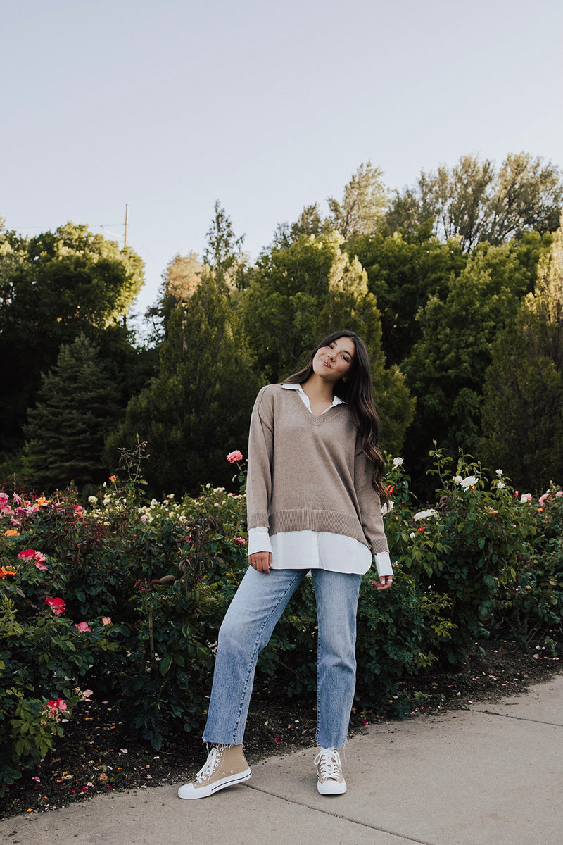 Abbey Layered Sweater