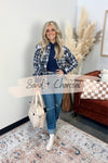 Midnight Joy Flannel - FINAL SALE
