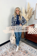 Midnight Joy Flannel - FINAL SALE