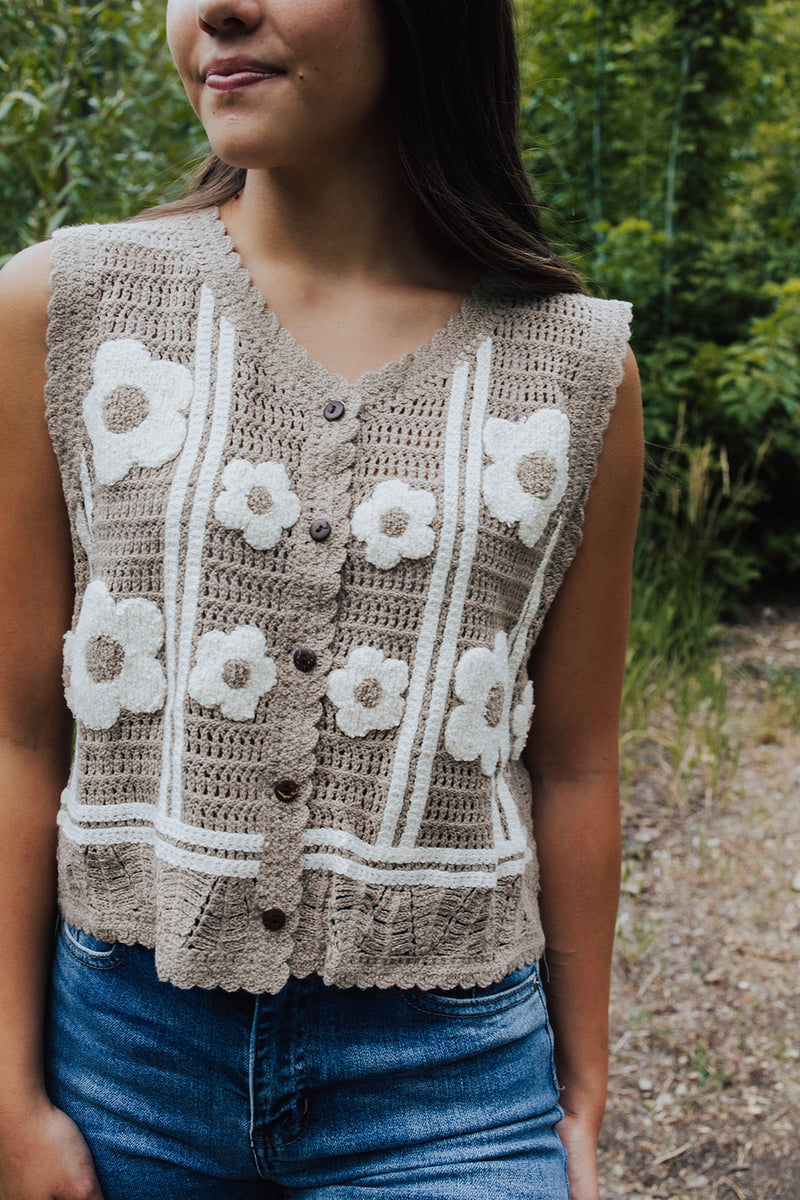 Posie Knit Vest