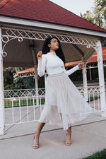 Selena Tulle Midi Skirt