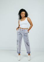 Romy Low Rise Cargo Jeans
