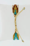 Madden Chunky Beaded Drawstring Bracelet