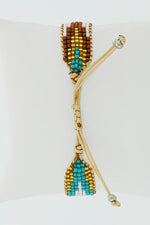 Madden Chunky Beaded Drawstring Bracelet