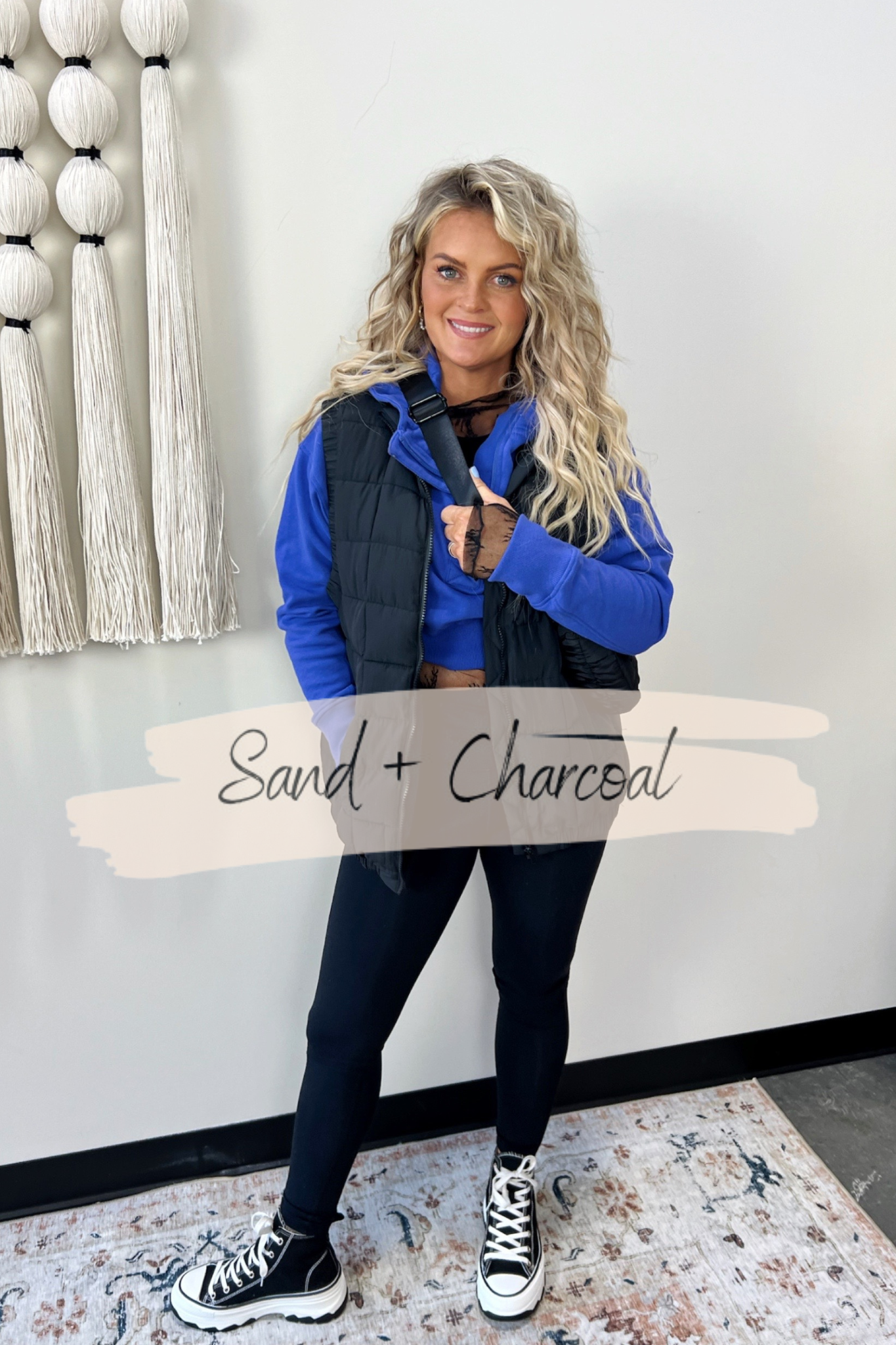 Kyla Cropped Half-zip Fleece Hoodie - FINAL SALE