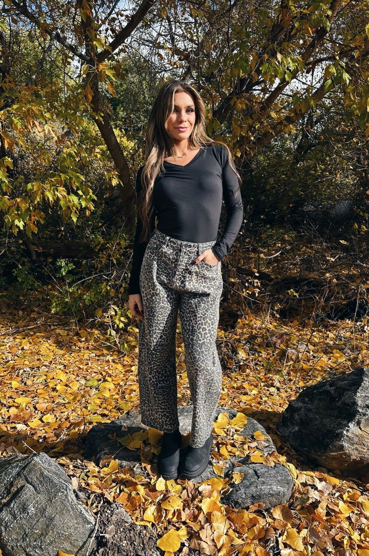 Classic Touch V-Neck Top - FINAL SALE