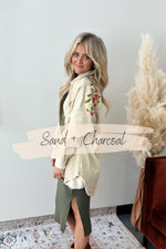 Heather Corduroy Shacket