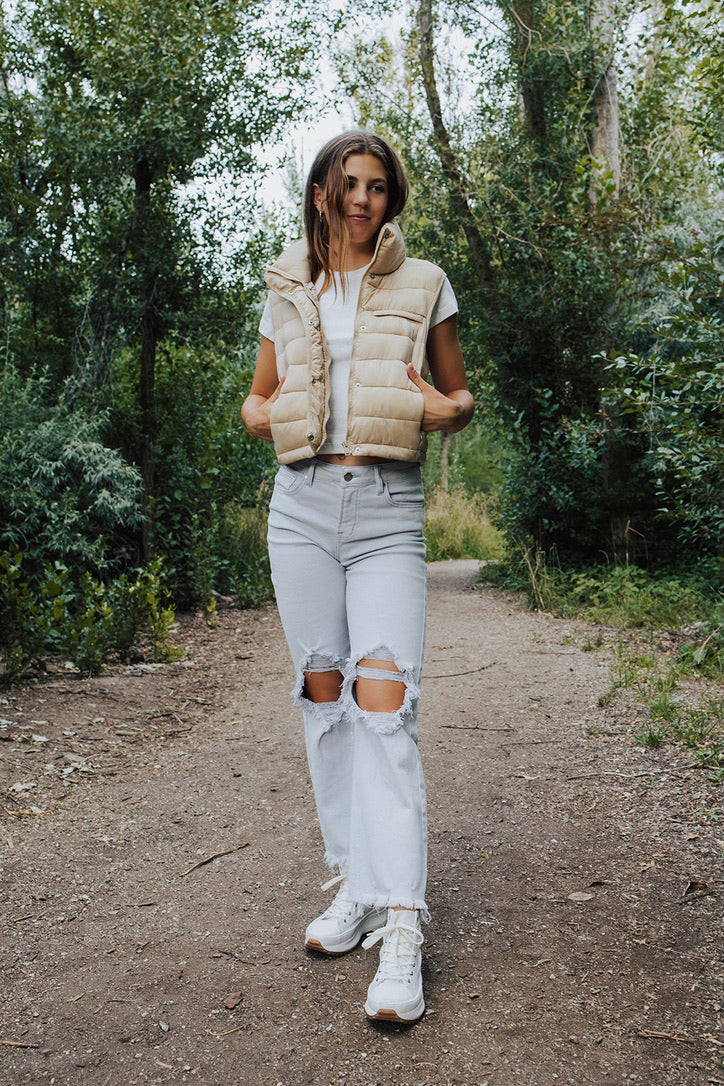 Camden Quilted Puffer Vest - FINAL SALE