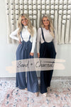 The Sand + Charcoal Your Best Dreams Jumpsuit