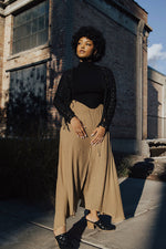 Tina Smocked Waist Maxi Skirt