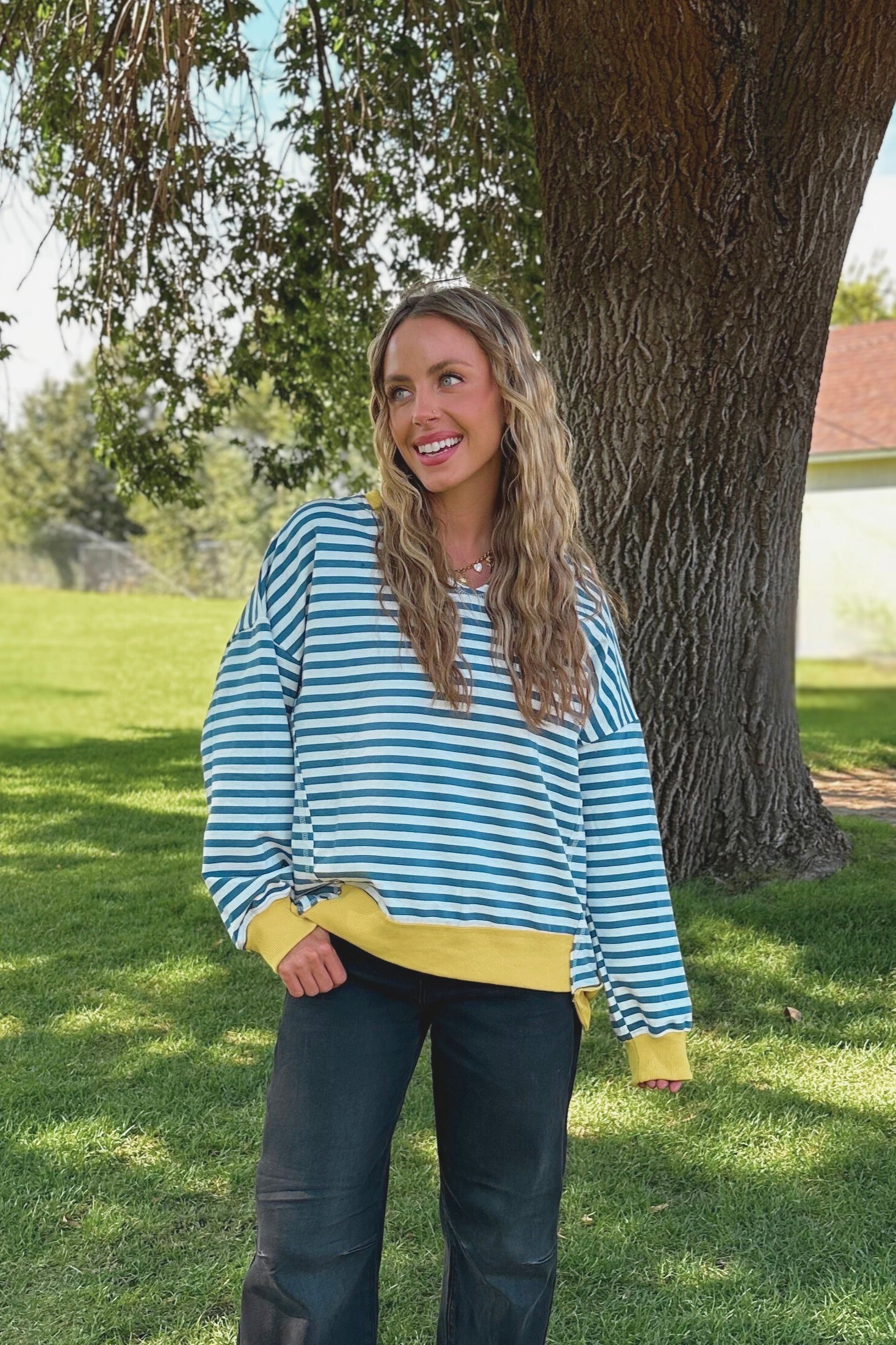 Out Of Line Pullover