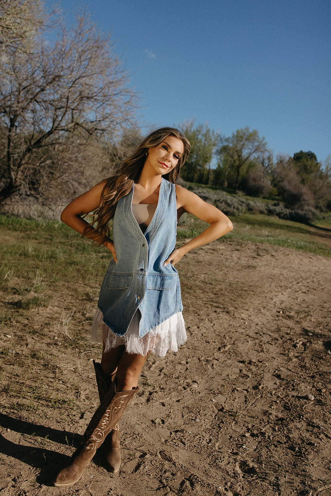 Midtown Denim Vest