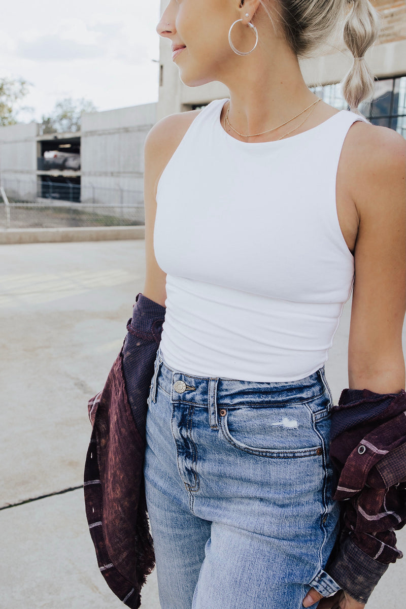 Aislinn Boat Neck Tank