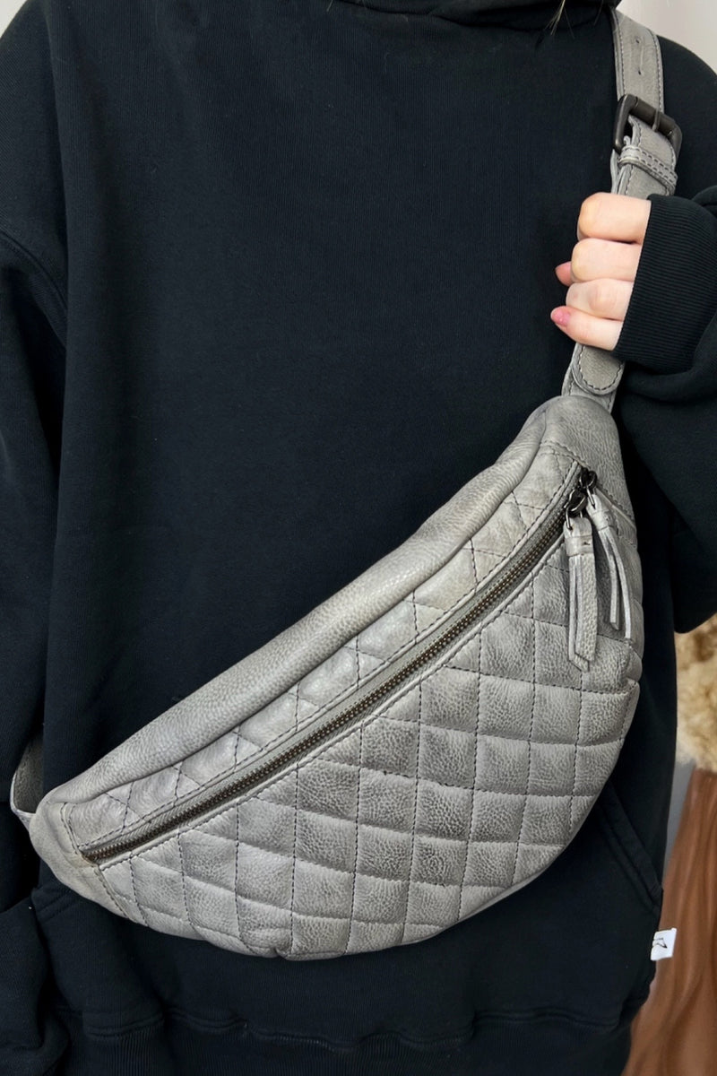 Samantha Quilted Crossbody Bag Lux Collection