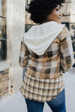 Mila Hooded Flannel Lux Collection