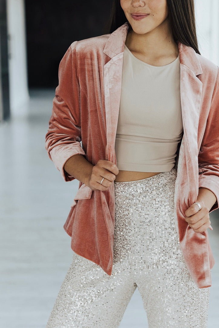 Owen Velvet Blazer - FINAL SALE
