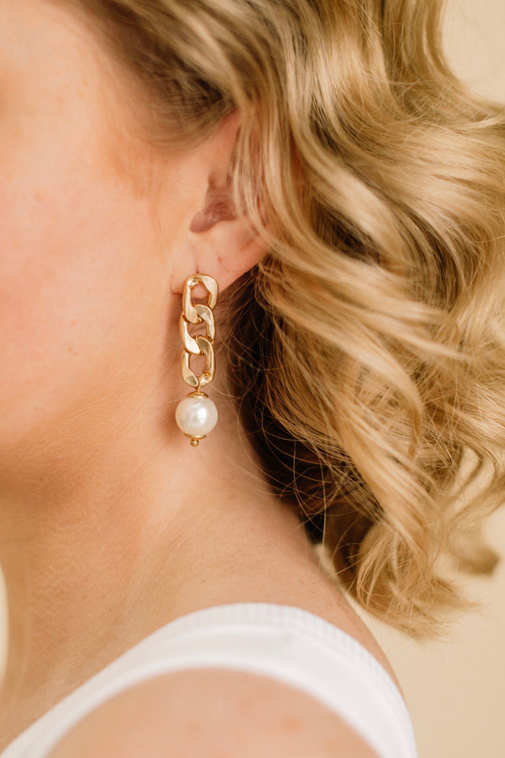 Noble Pearl Earrings - FINAL SALE