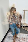 Sylvester Floral Mesh Top