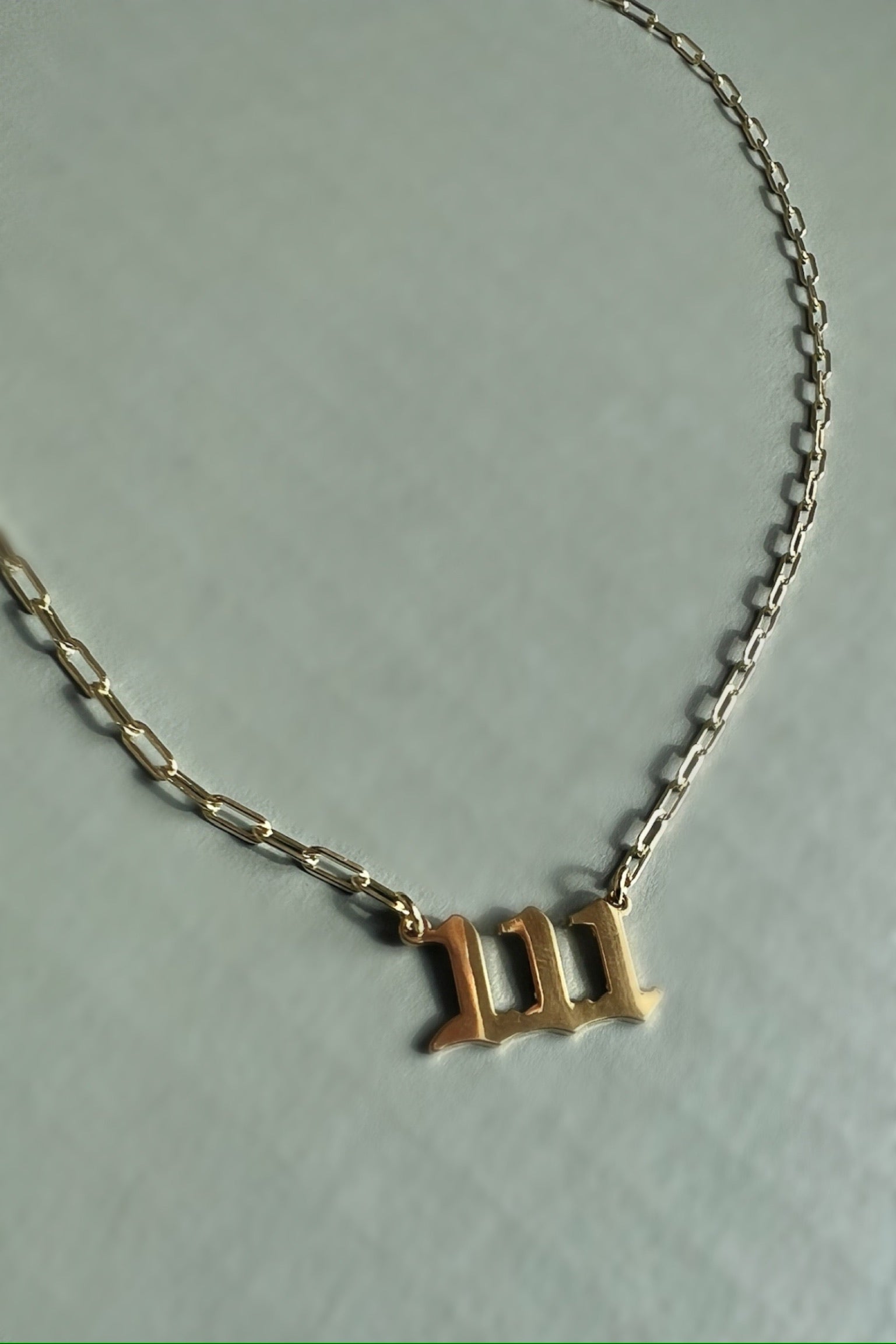 Angel Number Necklace - 111